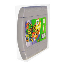 N64 Cartridge Protector Box for Nintendo 64 Game Strong Plastic Display Case